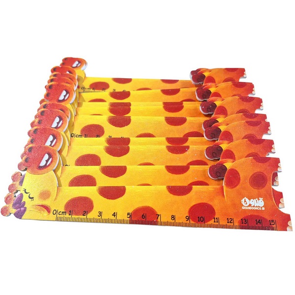 خط کش mdf طرح حیوانات قندون